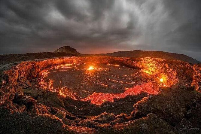 Colorful hydrothermal springs of Danakil Depression